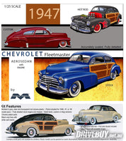 
              1947 Chevy Fleetline Aerosedan 1/25 – Moebius Plastic Model Kit
            