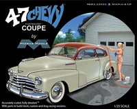 
              1947 Chevy Fleetmaster Coupe 1/25 – Moebius Plastic Model Kit
            