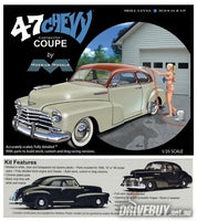 
              1947 Chevy Fleetmaster Coupe 1/25 – Moebius Plastic Model Kit
            