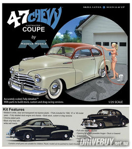 1947 Chevy Fleetmaster Coupe 1/25 – Moebius Plastic Model Kit