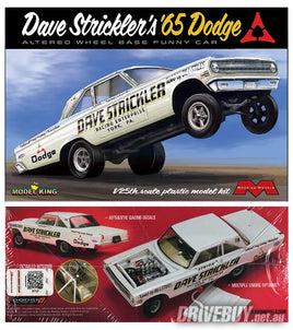 1965 Dodge AWB Funny Car Dave Strickler 1/25 – Moebius Plastic Model Kit