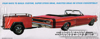 
              1968 Dodge Coronet R/T Convertible with Haul-Away Trailer 1/25 – MPC Model Kit
            