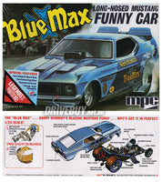 
              MPC Blue Max Long Nose Ford Mustang Funny Car Model Kit 1/25
            