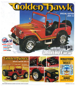 1981 Jeep CJ5 Golden Hawk Special Edition 1/25 - MPC Model Kit