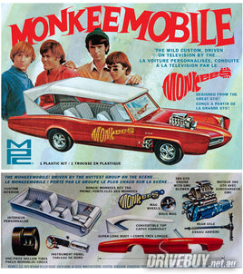 1966 Pontiac GTO Monkeemobile 1/25 – MPC Scale Model Kit
