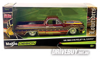 
              1965 Chevrolet El Camino Lowrider 1/25 (1/24) – Maisto Design – Candy Red
            