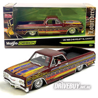 
              1965 Chevrolet El Camino Lowrider 1/25 (1/24) – Maisto Design – Candy Red
            