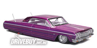 
              Maisto Design 1964 Chevy Impala SS Lowrider in Purple 1/26 (1/24)
            