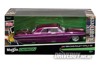 
              Maisto Design 1964 Chevy Impala SS Lowrider in Purple 1/26 (1/24)
            
