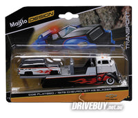 
              Maisto Custom COE Flatbead & 1979 Chevy K5 Blazer 1/64
            