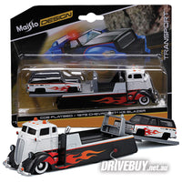 
              Maisto Custom COE Flatbead & 1979 Chevy K5 Blazer 1/64
            