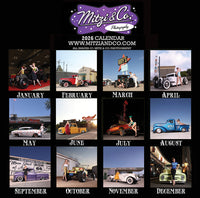 
              Mitzi & Co 2026 Pin Up Wall Calendar
            
