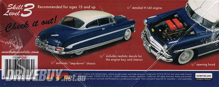 1953 Hudson Hornet Fabulous Twin H-Power 1/25 - Moebius Model Kit