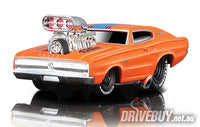 
              1966 Dodge Charger 1/64 – Muscle Machines – Orange
            