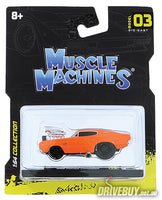 
              1966 Dodge Charger 1/64 – Muscle Machines – Orange
            