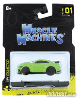 
              Mustang Shelby GT500 1/64 – Muscle Machines – Green
            