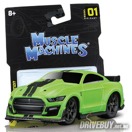 Mustang Shelby GT500 1/64 – Muscle Machines – Green