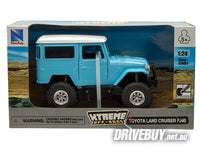 
              Toyota Land Cruiser FJ40 1/24 - New Ray Diecast - Blue
            