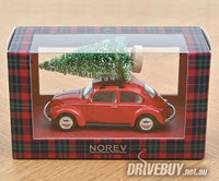 
              1973 VW Volkswagen Beetle with Christmas Tree 1/43 - NoRev Diecast - Red
            