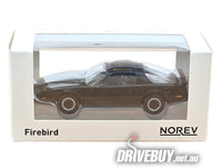 
              1982 Pontiac Firebird Kitt Knight Rider 1/43 - NoRev Diecast - Black
            
