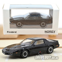 
              1982 Pontiac Firebird Kitt Knight Rider 1/43 - NoRev Diecast - Black
            