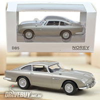 
              1963 Aston Martin DB5 James Bond Goldfinger Movie 1/43 – NoRev – Silver Birch
            