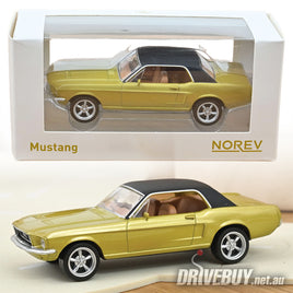 1968 Ford Mustang Coupe 1/43 – NoRev – Gold Metallic