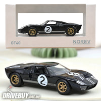 
              1966 Ford Shelby GT40 No.2 1/43 – NoRev – Black
            