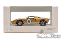
              1966 Ford Shelby GT40 No.5 1/43 – NoRev – Gold
            