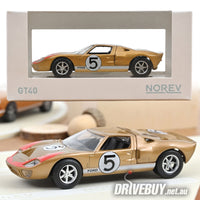 
              1966 Ford Shelby GT40 No.5 1/43 – NoRev – Gold
            