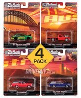 
              Holden HQ Ford XY/BA 1/64.. OzWheels Australia Day SET OF 4
            