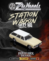 
              1972 Holden HQ Wagon 1/64 - OzWheels Diecast - Beige Cream
            