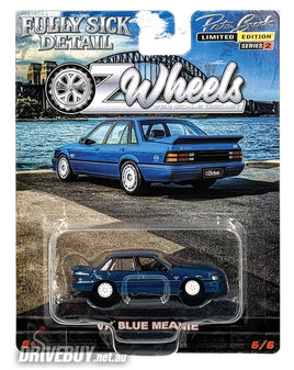 1985 Holden Commodore SS Group A 1/64 - OzWheels Diecast - Blue Meanie