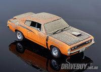 
              1971 Chrysler Valiant Charger R/T E38 Big Tank 1/24 – Oz Legends – Vitamin C Orange
            