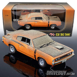1971 Chrysler Valiant Charger R/T E38 Big Tank 1/24 – Oz Legends – Vitamin C Orange