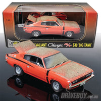 
              1972 Chrysler Valiant Charger R/T E49 Big Tank 1/24 – Oz Legends – Hemi Orange
            