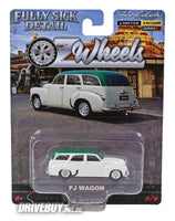 
              Holden FJ Wagon Custom 1/64 – OzWheels FSD S3 – Cream & Green
            