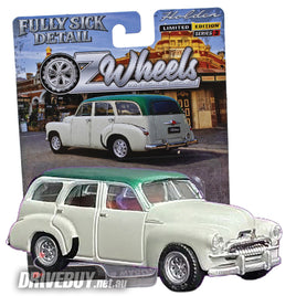 Holden FJ Wagon Custom 1/64 – OzWheels FSD S3 – Cream & Green