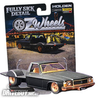 
              Holden HJ One Tonner Custom 1/64 – OzWheels FSD S3 – Black with Bronze Wheels
            