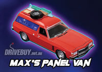 
              Holden HJ Panel Van Mad Max 1/64 – OzWheels FSD S3 – Red
            