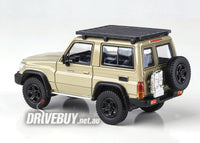 
              2022 Toyota Land Cruiser 71 70th Anniversary 1/64 - Para64 - Sandy Taupe RHD
            