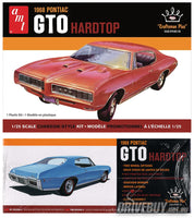 
              1968 Pontiac GTO Hardtop 1/25 – AMT Craftsman Plus Model Kit
            