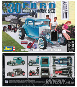 Revell 1930 Ford Model A Coupe 2'n'1 Kit 1/25