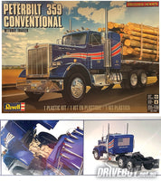 
              Peterbilt 359 Conventional Semi Truck 1/25 – Revell Model Kit
            