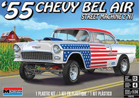 
              1955 Chevy Bel Air Street Machine 2’n1 1/24 1/25 - Revell Monogram Model Kit
            