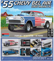
              1955 Chevy Bel Air Street Machine 2’n1 1/24 1/25 - Revell Monogram Model Kit
            