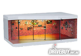 Red Brick Exhibition Hall Diorama 1/64 – SCJ Mini Scenes
