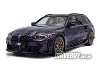 
              2024 BMW M3 Touring with Performance Parts 1/18 - Solido Diecast - Twilight Purple Pearl Metallic
            