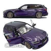 
              2024 BMW M3 Touring with Performance Parts 1/18 - Solido Diecast - Twilight Purple Pearl Metallic
            