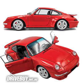 1997 Porsche 911 (993) Carrera RS 1/18 - Solido Diecast - Indischrot Red